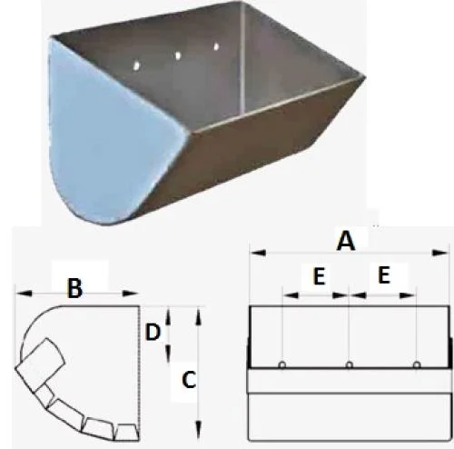 Báo Giá Gầu Tải Thép Đủ Kích Cỡ | Gầu Nâng Nông Sản Thức Ăn Gia Súc Giá Tốt-1.webp