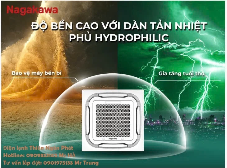 Máy Lạnh Âm Trần Nagakawa NITC36R2U35 sở hữu thiết kế sang trọng-2.webp