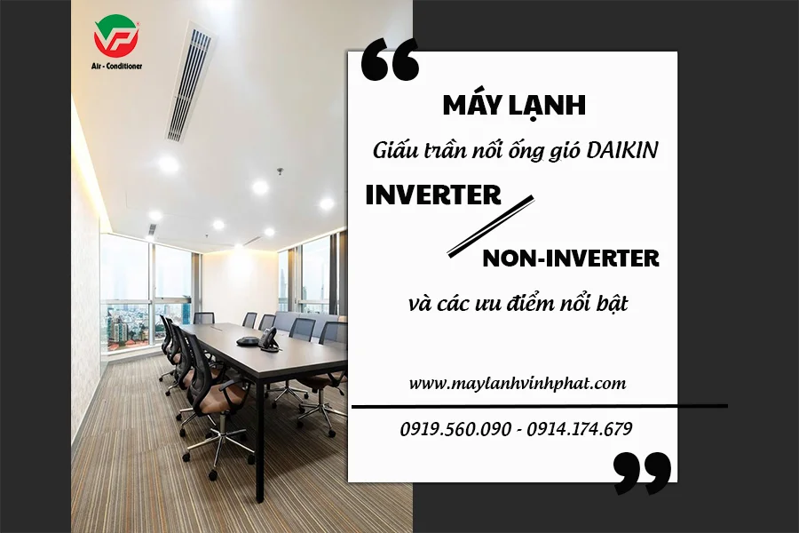 Máy lạnh giấu trần DAIKIN nối gió công suất 50HP 55HP 60HP dành cho không gian lớn-3.webp