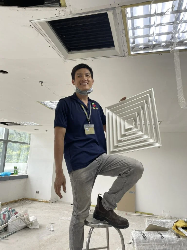 Miệng gió khuếch tánKích thước Miệng gió khuếch tán Máy lạnh giấu trần nối ống gió-3.webp