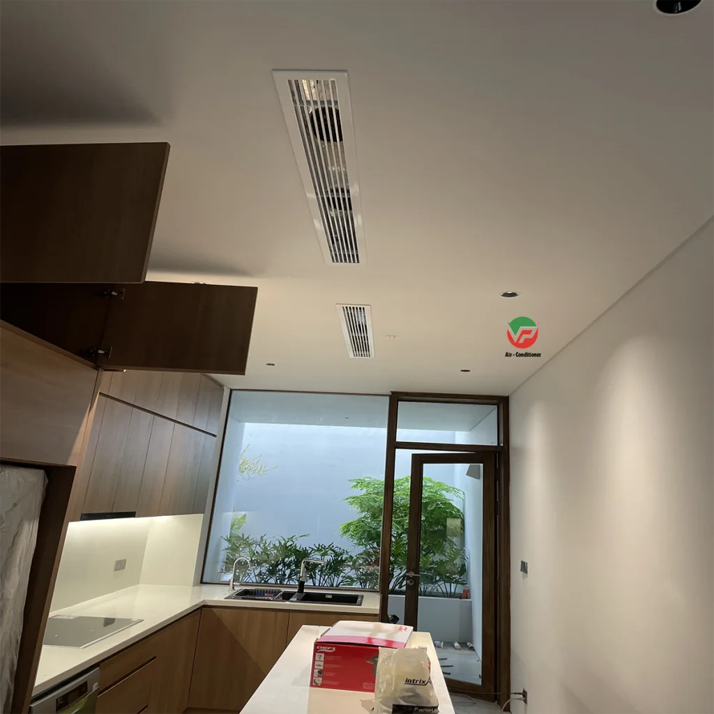 Miệng gió Linear ở Máy lạnh giấu trần Kích thước miệng gió Linear phổ biến-1.webp