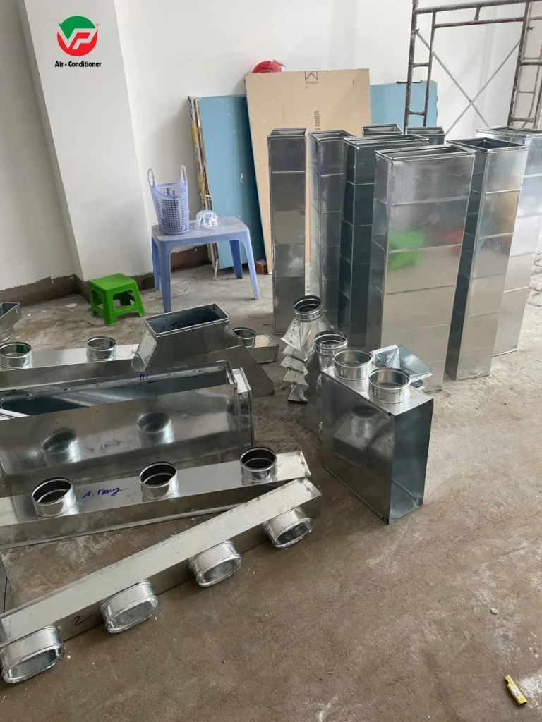 Thi công ống gió cho hệ thống Máy lạnh giấu trần và những điều cần lưu ý-1.webp