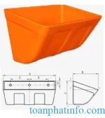 Gầu tải nhựa Toàn Phát cung cấp chất lượng, giá rẻ!