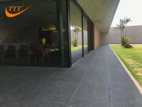 Thi công đá basalt sân vườn biệt thự – vừa đẹp vừa bền!