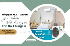 Thầu lắp đặt Điều hòa MULTI DAIKIN giá phải chăng cho các Căn hộ/Nhà phố/Biệt thự