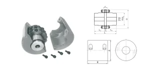 Khớp Nối Xích Công Nghiệp (Chain Coupling) - Truyền Lực Bền Bỉ và Linh Hoạt