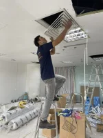 Miệng gió khuếch tán/Kích thước Miệng gió khuếch tán Máy lạnh giấu trần nối ống gió