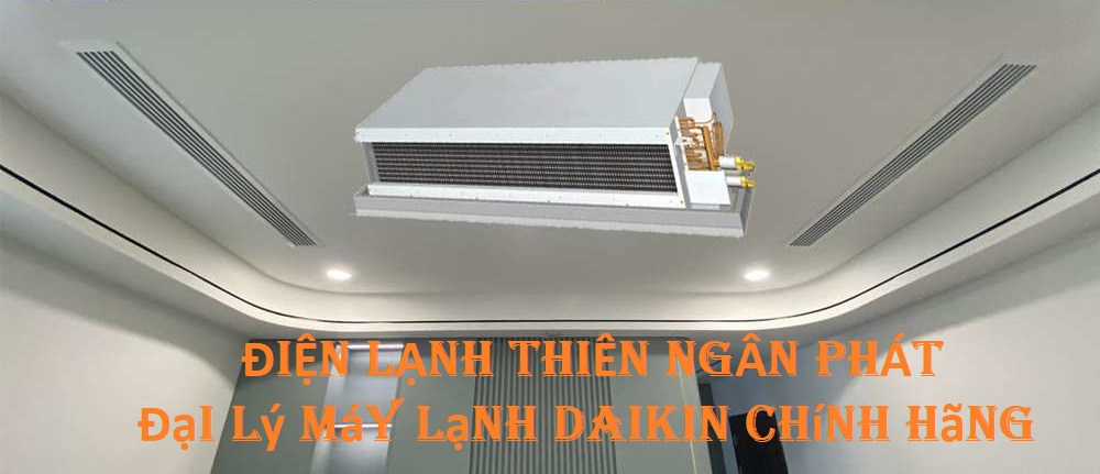 Máy lạnh giấu trần phù hợp cho căn hộ/văn phòng.