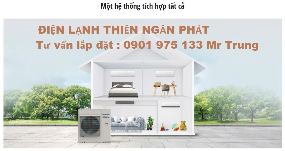 Hệ thống máy lạnh Multi vận hành bền bỉ, êm ái và tiết kiệm điện lâu dài.